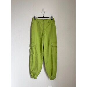 I.AM.GIA Antares Cargo Jogger Pant in Lime Green Size MEDIUM *READ*